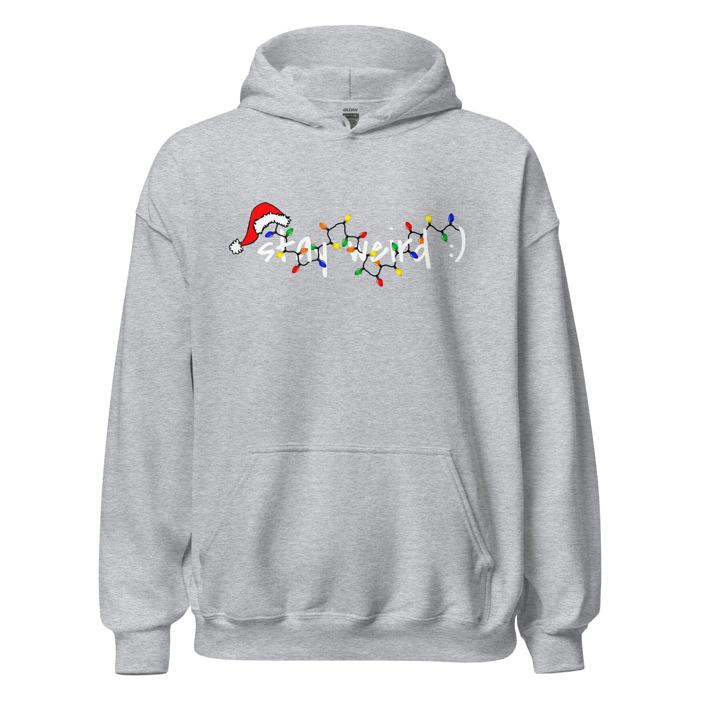 Christmas Lights "Stay Werid" Hoodie