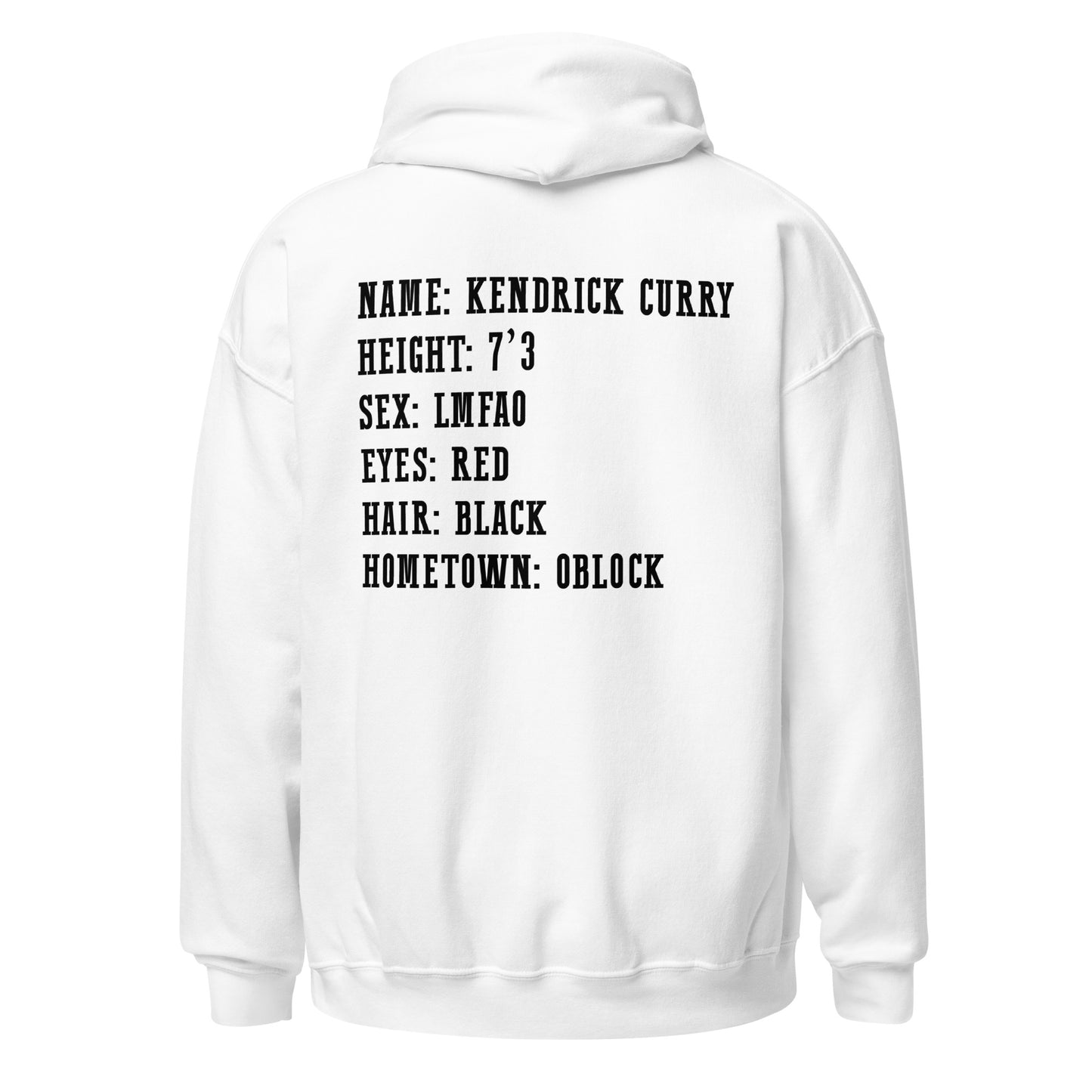 Wanted Mugshot Hoodie