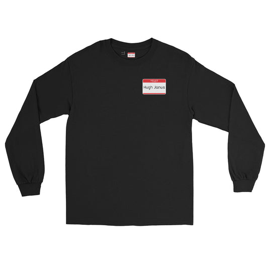 Hugh Janus Name Tag Long Sleeve