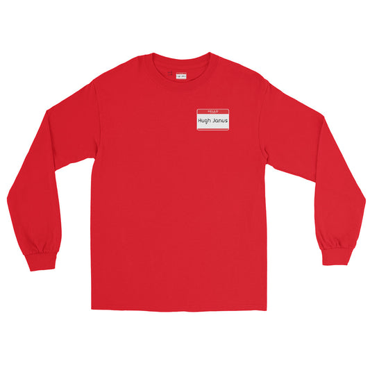 Hugh Janus Name Tag Long Sleeve