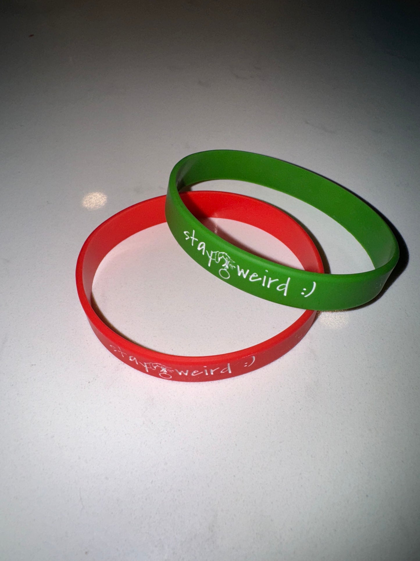 "Stay Weird" Christmas Wristband Bundle