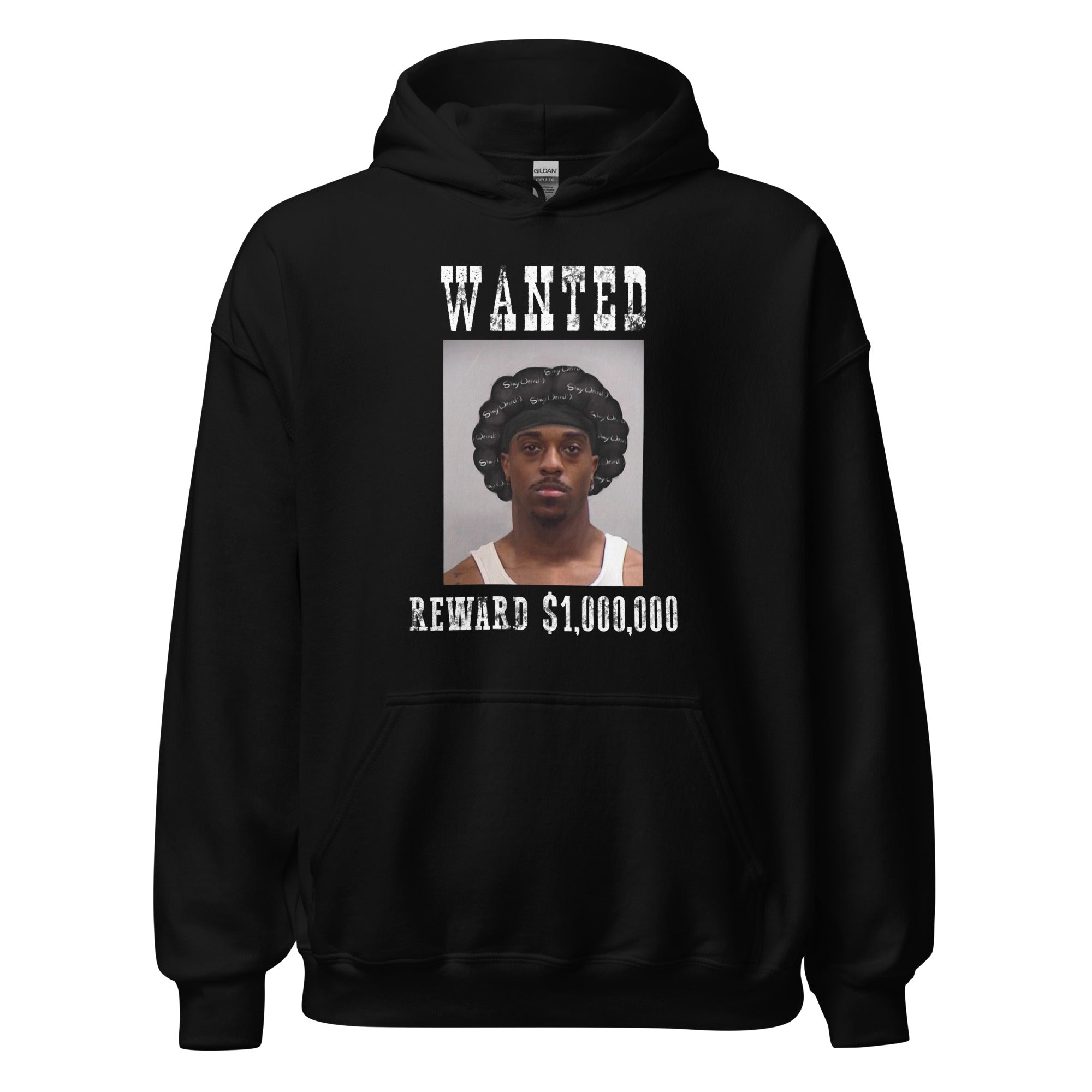 Wanted Mugshot Hoodie – KCURRY LLC