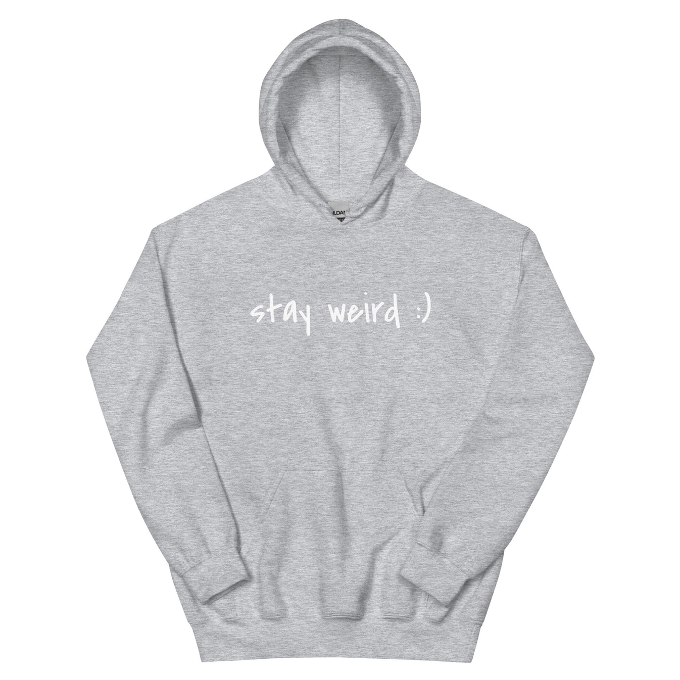 Stay Weird :) Hoodie – KCURRY LLC